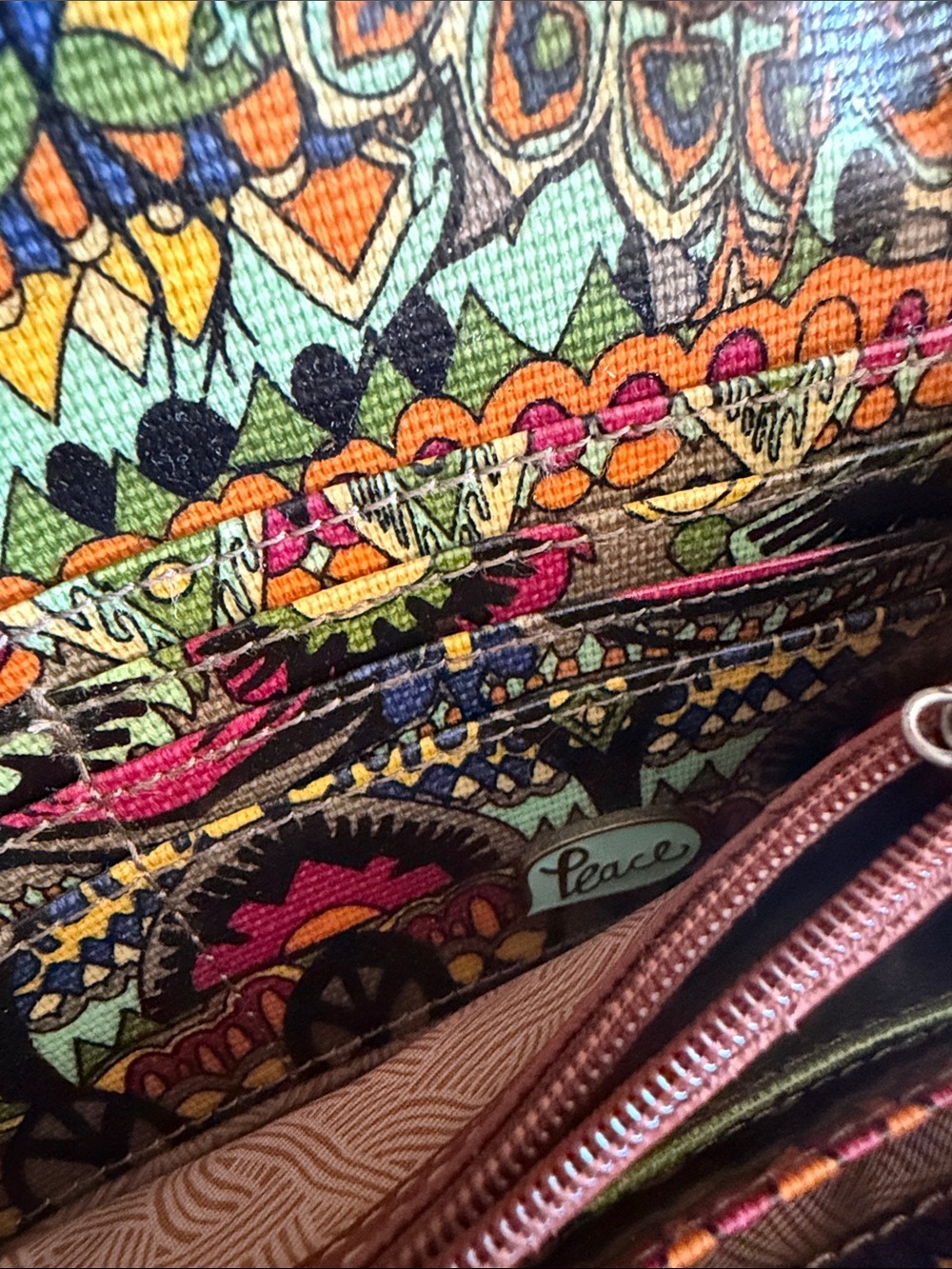 Sacroots Patterned Envelope Wallet - Picture 4 of 11